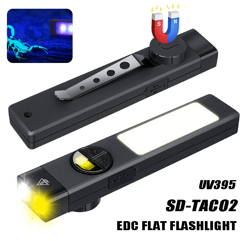 Outdoor Lighting Black - Lanterna multifuncional COB + LED com