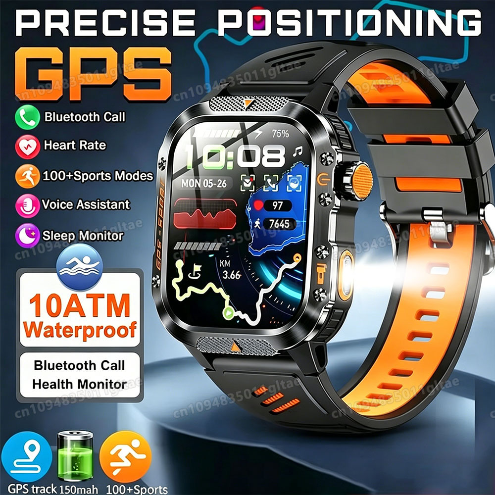 Outdoor Lighting Track - Smartwatch Global para Caminhada 2026 com
